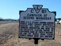 The first historic marker upon entering Rappahannock County from the east